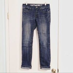 Heritage 1981 Button Fly Straight Leg Jeans